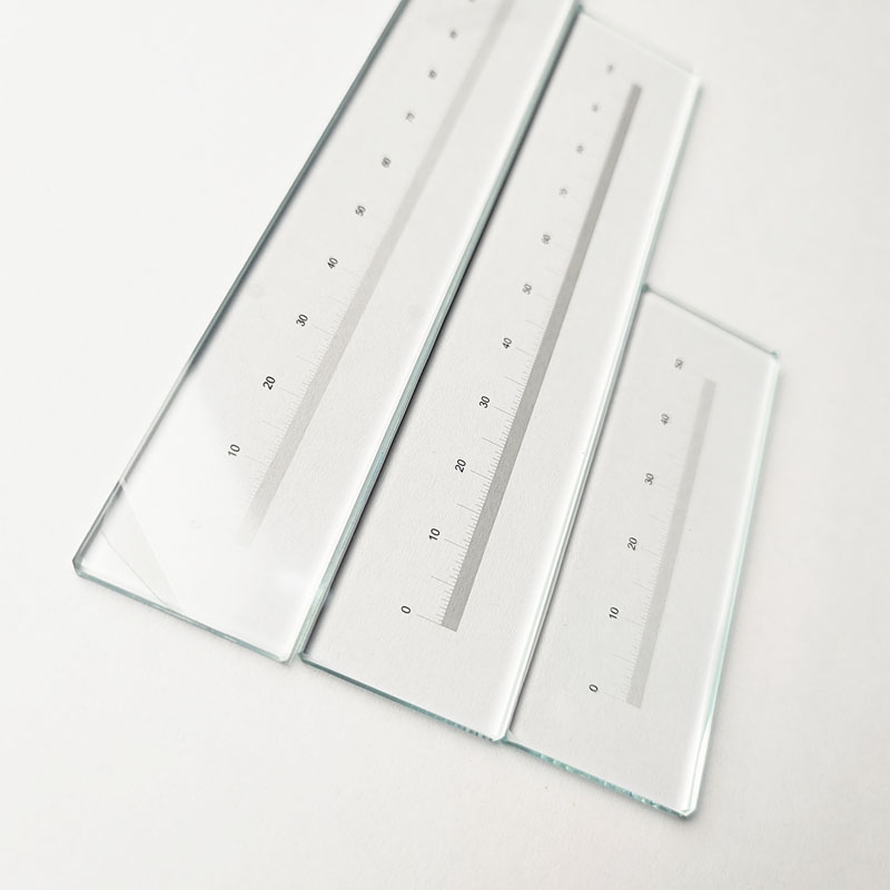 0-200mm Range Optical Glass Line Ruler