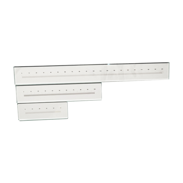 Optical Glass Line Ruler